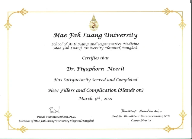 Double P Clinic certificate 8