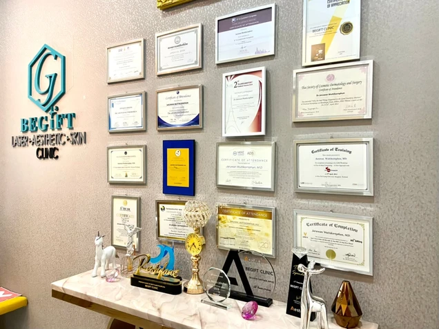 Begift Clinic certificate 3