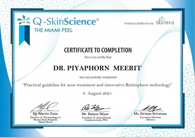 Double P Clinic certificate 9