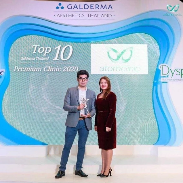 Atom Clinic certificate 1