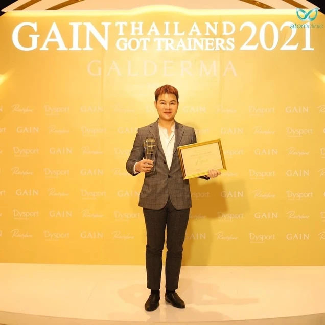 Atom Clinic certificate 2