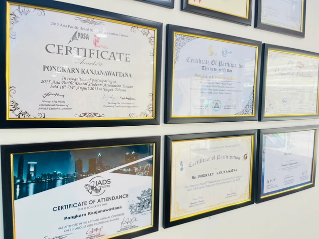 Hachi Dental Clinic certificate 5