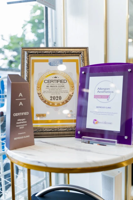 Beproud Clinic certificate 0