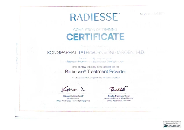 To Beloved Clinic certificate 6