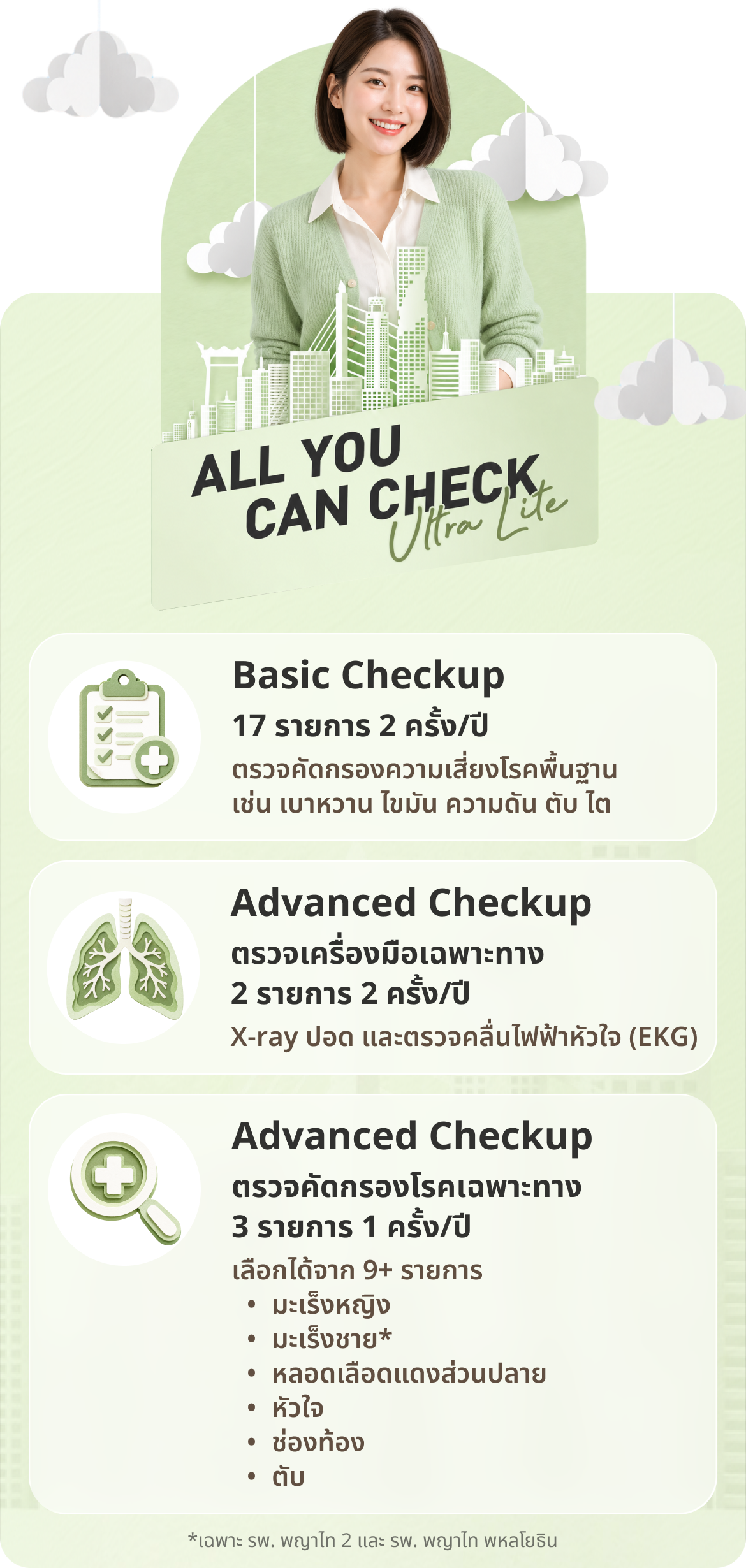 HPV vaccine clinic booking option with promotional offers and special deals
